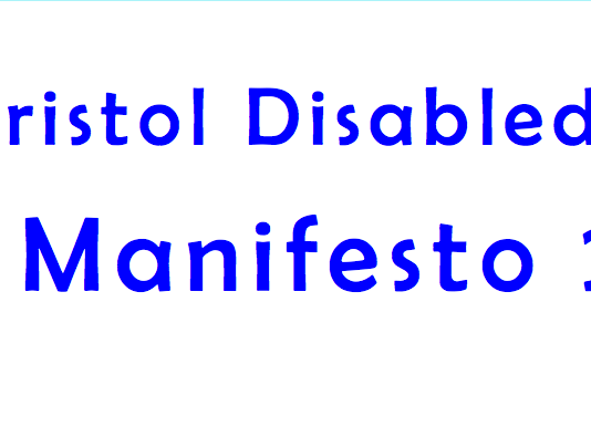 Disabled People’s Manifesto for Bristol 2016